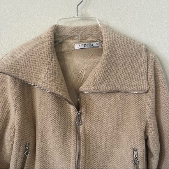 Jessica by Christopher L Wool Blend Jacket Size 2 - Picture 2 of 10